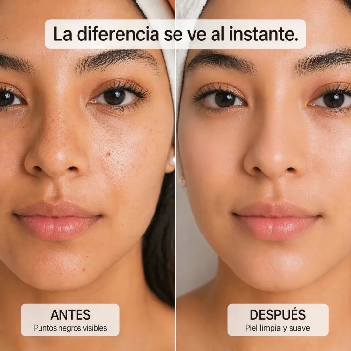 Extractor Puntos Negros Limpiador Facial Poros Recargable