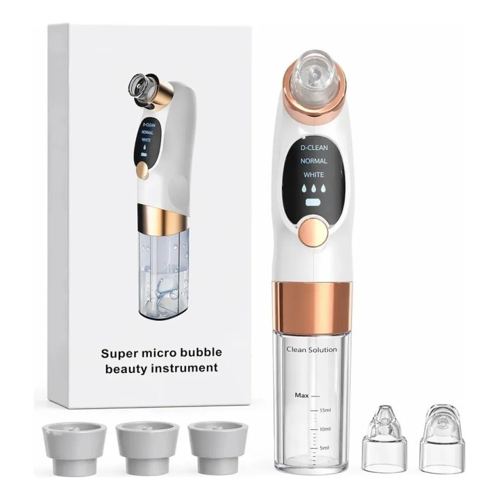 Extractor Puntos Negros Limpiador Facial Poros Recargable