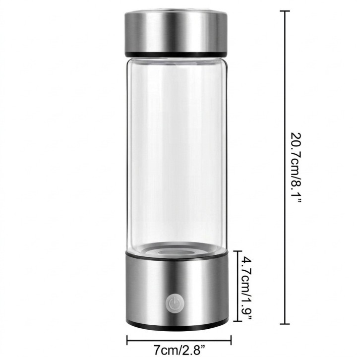 Vaso Generador De Agua Rica En Hidrógeno Portátil