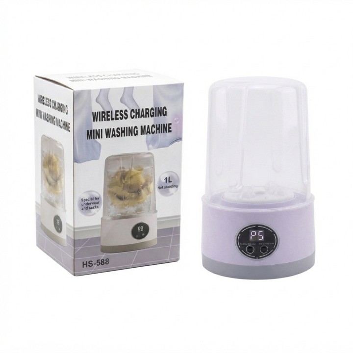 Mini Lavadora Ropa Interior Inalámbrica 1l Recargable Hs-588