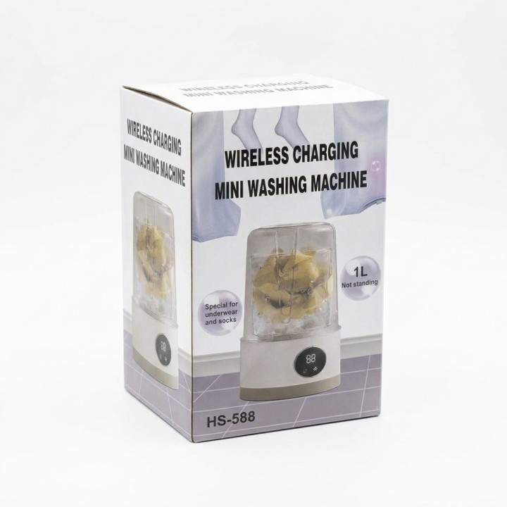 Mini Lavadora Ropa Interior Inalámbrica 1l Recargable Hs-588