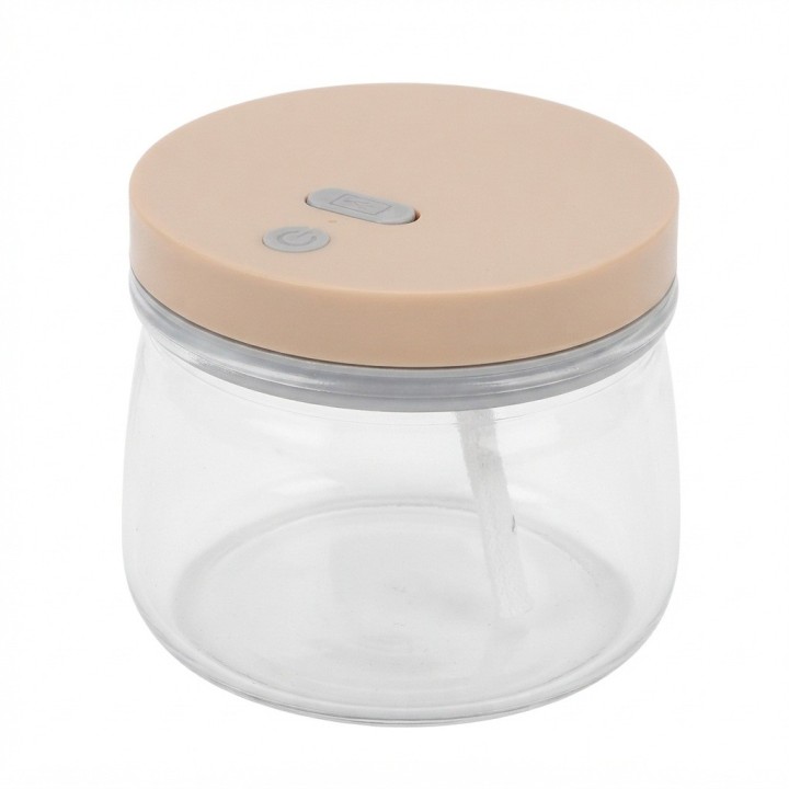 Mug Batidor Automático Eléctrico Vidrio Recargable 400ml