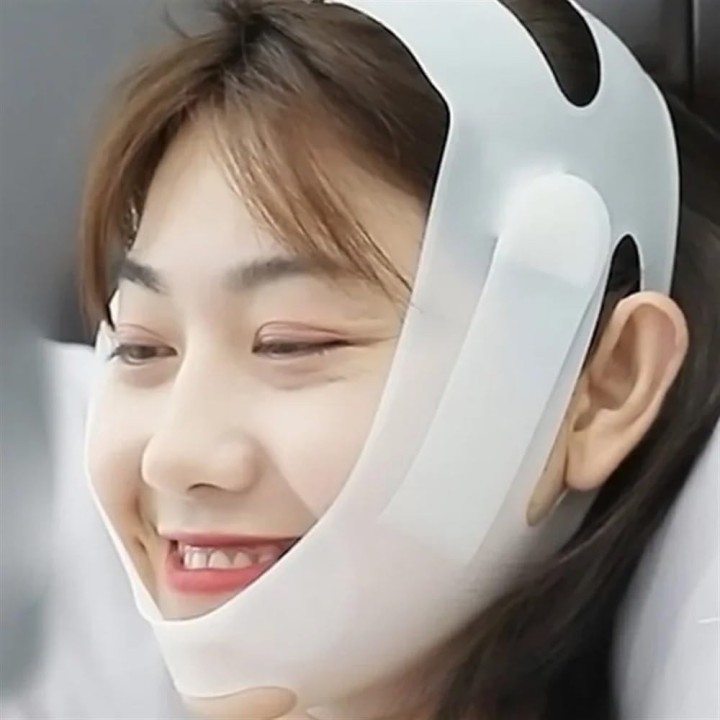 Faja Facial Reafirmante Antiapapada Silicona V Face