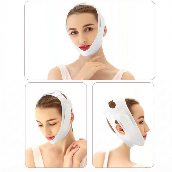Faja Facial Reafirmante Antiapapada Silicona V Face