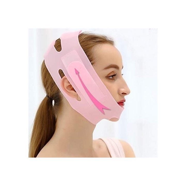 Faja Facial Reafirmante Antiapapada Silicona V Face