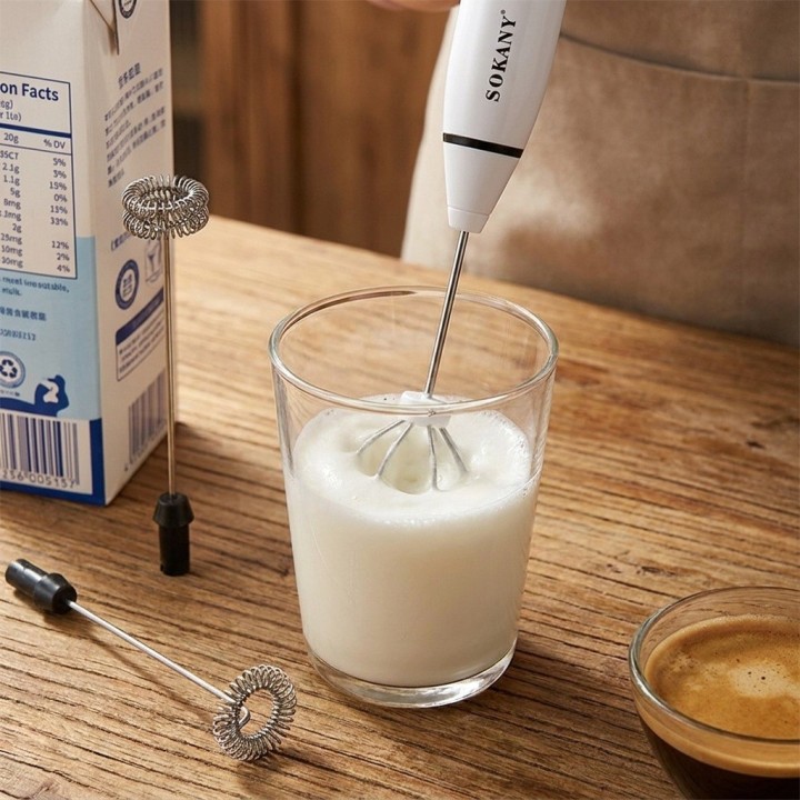 Mini Batidor Espumador Leche Electrico Inalambrico Sk-1772