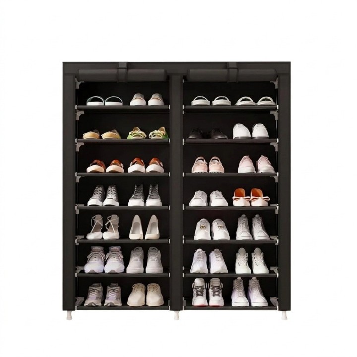 Zapatero Organizador Doble Tela Portátil