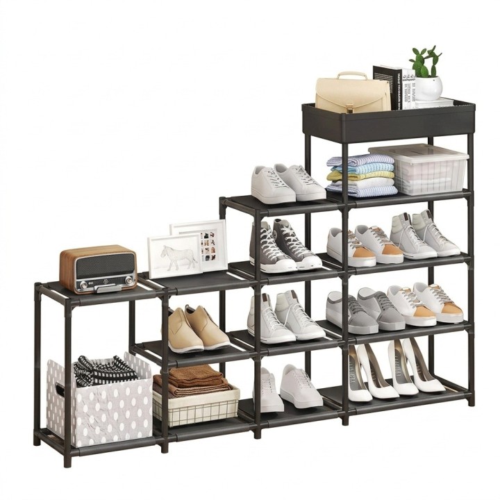 Zapatero Organizador Modular Multiusos 5 Niveles