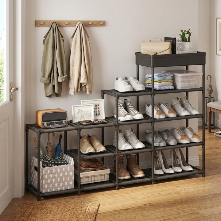 Zapatero Organizador Modular Multiusos 5 Niveles