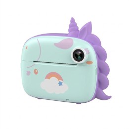 Cámara Infantil Unicornio Impresión Instantánea Fotos Video