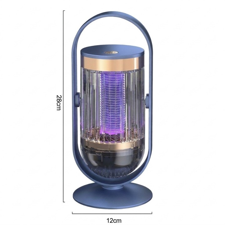 Lampara Mata Mosquitos Electrica Uv Silenciosa Para Hogar E5