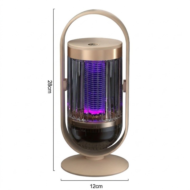Lampara Mata Mosquitos Electrica Uv Silenciosa Para Hogar E5