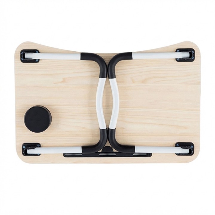 Mesa Plegable Para Laptop Cama Con Cajón Y Portavasos
