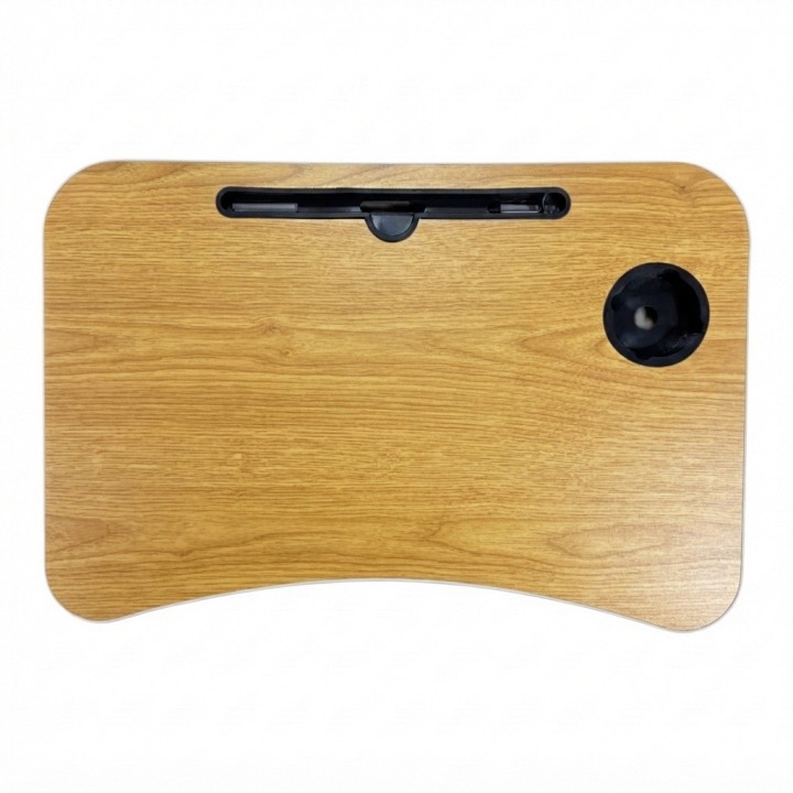 Mesa Plegable Para Laptop Cama Con Cajón Y Portavasos