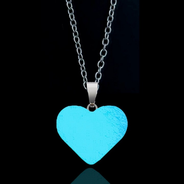 Collar Corazón Nocturno