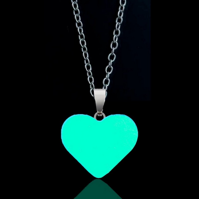 Collar Corazón Nocturno