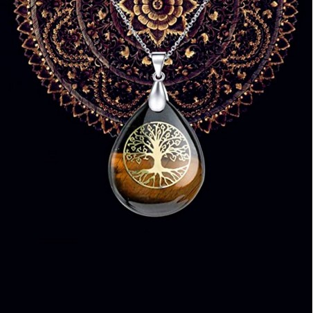 Collar Gota Árbol