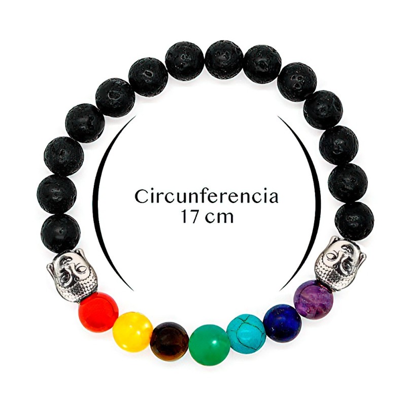 Pulsera Buda 7 Chakras