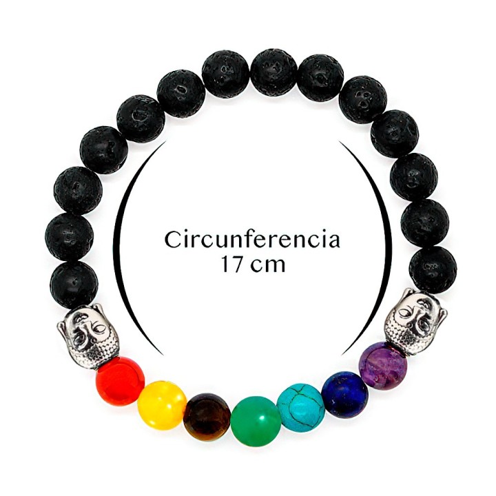 Pulsera Buda 7 Chakras